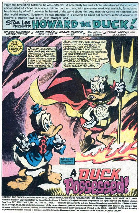 Howard The Duck V1 014 | Read Howard The Duck V1 014 comic online in high quality. Read Full ...