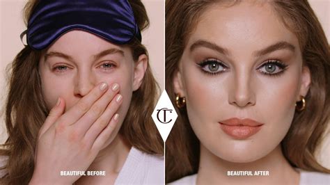 Makeup For Tired Eyes: How to Look More Awake | Charlotte Tilbury - YouTube