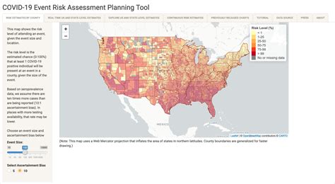 The COVID-19 event assessment planning tool can help you calculate your local risk – The Prepared