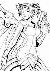 Overwatch Coloring Pages  Best For Kids sketch template