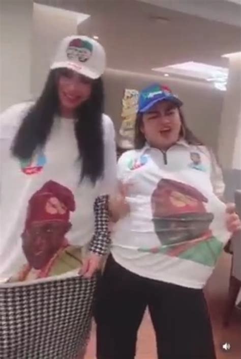 "Asiwaju 2023", Oyinbo Ladies Campaign For Tinubu (Photo, Video ...