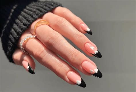 Black French Tip Nails Inspiration And Ideas Nail Aesthetic | atelier-yuwa.ciao.jp