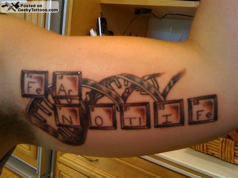 periodic table – GeekyTattoos