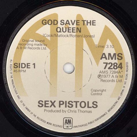 Rare Vinyl Record: Sex Pistols ‘God Save the Queen’ 45rpm