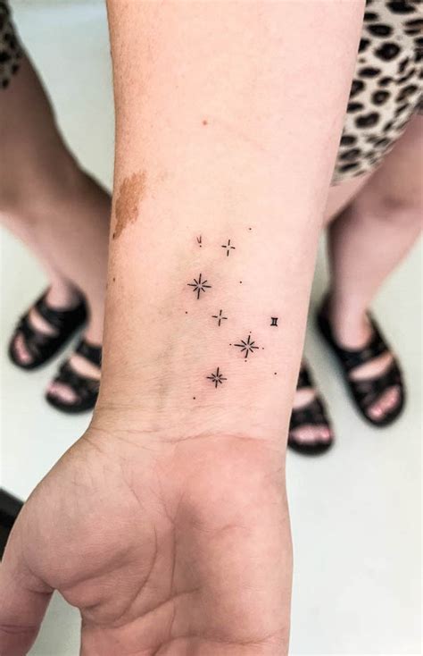 Gemini Constellation Tattoos