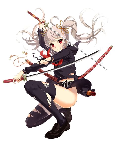 Image - Katana shoujo render by assassinwarrior-d7agj9c.png | Fan Fiction | FANDOM powered by Wikia