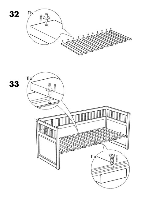 IKEA HEMNES DAYBED W/ 2 DRAWERS Assembly Instruction | Page 18 - Free PDF Download (24 Pages)