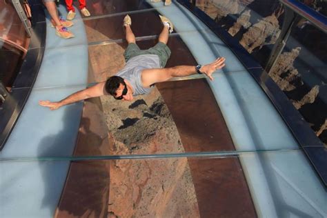 Glass Bridge Gives Awesome Grand Canyon Views, But is Not for the Faint-Hearted