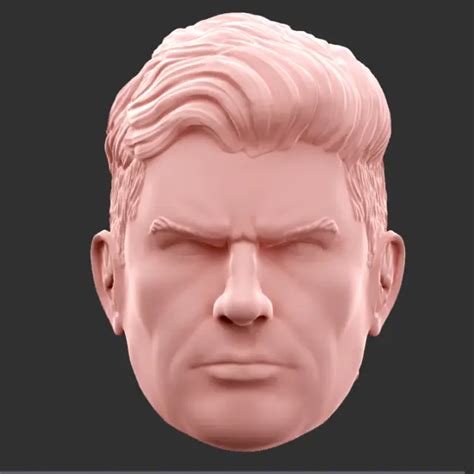 1/12 SCALE - 3D Printed 8K - Custom Aqua Hero head sculpt $15.00 - PicClick