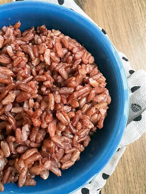 Instant Pot Madagascar Pink Rice Recipe - Plant Based Instant Pot