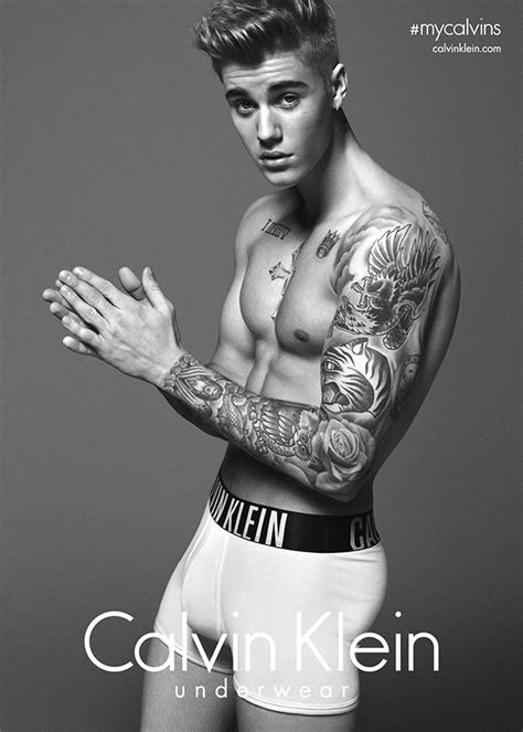 Justin Bieber Is The New Face OF Calvin Klein - Fashionsizzle