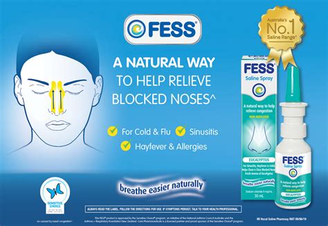 FESS® Eucalyptus Nasal Saline Spray Product Review