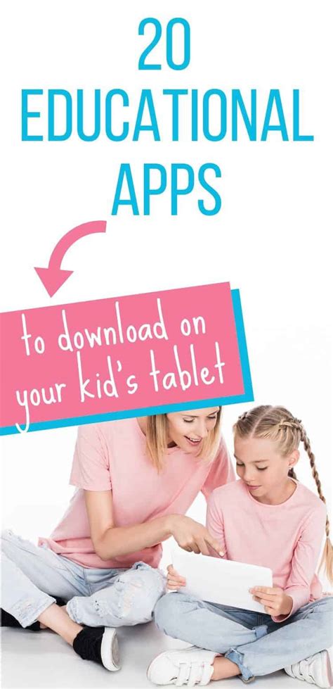 20 Educational Apps to Download to Your Tablet for Kids - Big Family ...