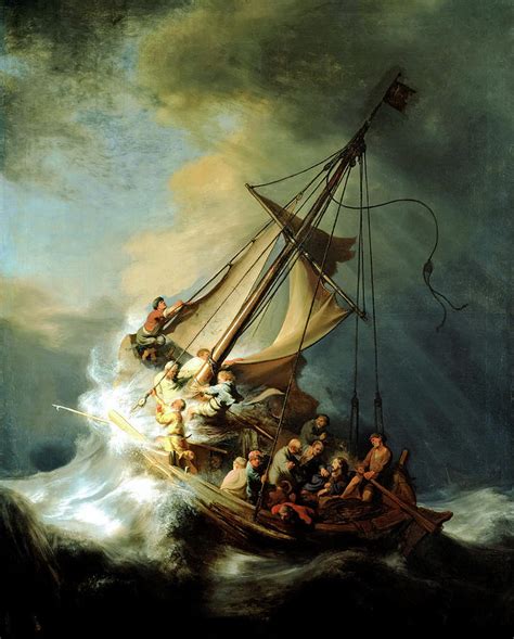 With Jesus in the Storm: Rembrandt's Meditation - Soul Shepherding