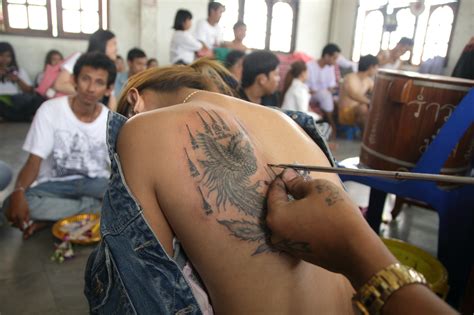 Thousands Gather In Thailand To Receive Magical Tattoos From Buddhist ...