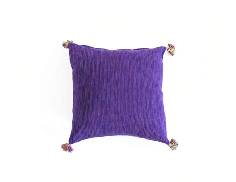 Handmade Linen Pillow Covers (18"x18") - Purple – EverMaya