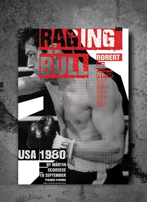 MOVIE POSTER/ raging bull on Behance