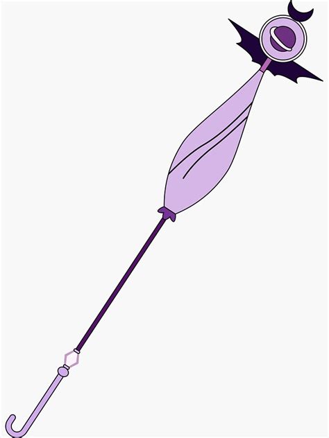 "Eclipsa Wand" Sticker by InsideTheVector | Redbubble