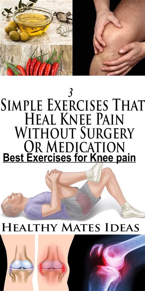 Pin on knee excercises