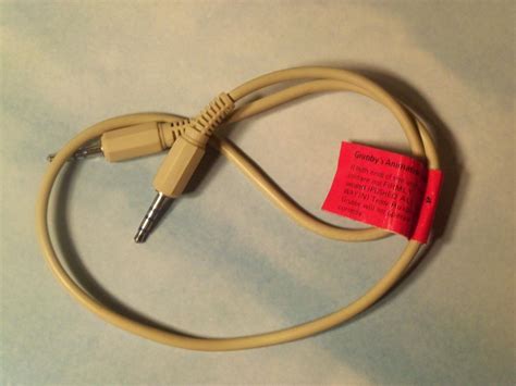 Teddy Ruxpin-Grubby ORIGINAL Connector Cord for 1980S Teddy and Grubby - NEW | #1792974764