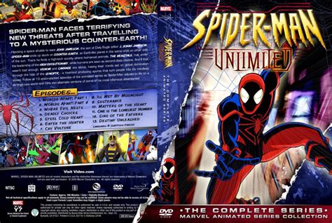 Marvel Animated Spider-Man Unlimited - TV DVD Custom Covers - Marvel ...