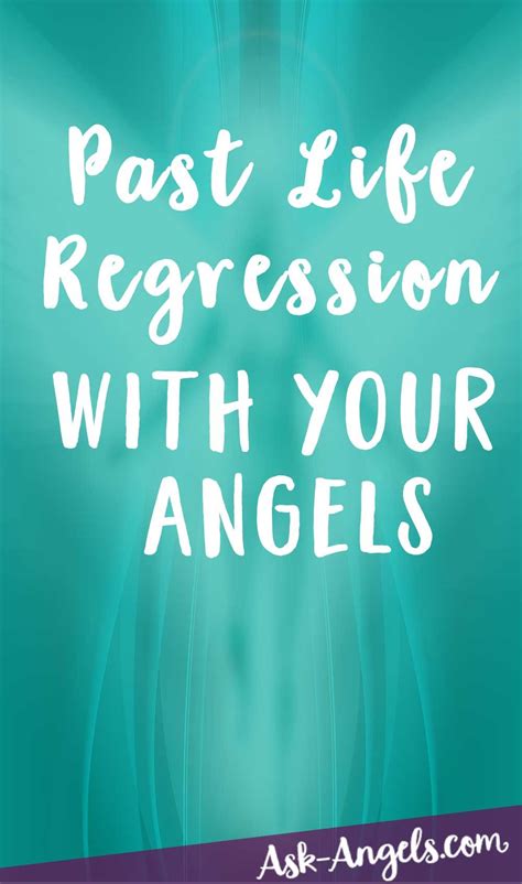 Past Life Regression with Your Angels... Click to learn how! Regression Therapy, Past Life ...