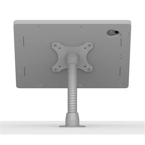 VidaMount 12.9-inch iPad Pro 3rd Gen Light Grey Rear Camera Exposed Enclosure w. Flexible Desk ...