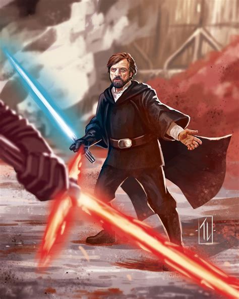 Luke Skywalker | Star Wars | #starwars #starwarsart #starwarsfanart # ...