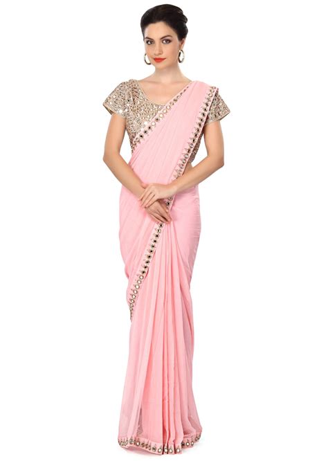 Dusty Pink Saree Blouse - THE SHOOT