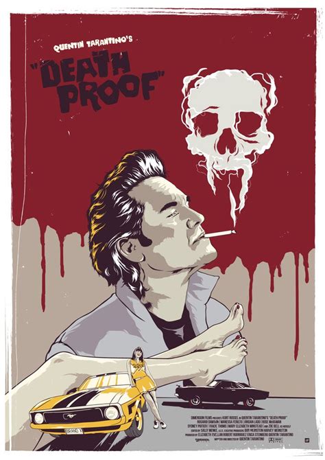 Resultado de imagem para death proof poster illustration | Death proof ...