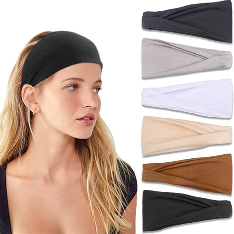 IVARYSS Headbands for Women, Non-Slip, Premium Stretchy Head Bands Hair Accessories,Wear for ...