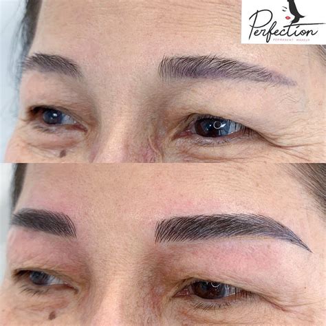 Microblading in Bethesda | Permanent makeup eyebrows, Perfect eyebrow shape, Permanent eyebrows