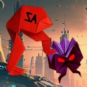 Download Origami robot, DIY paper craft android on PC