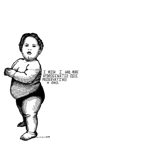 Fat Baby Drawing by Karl Addison - Fine Art America