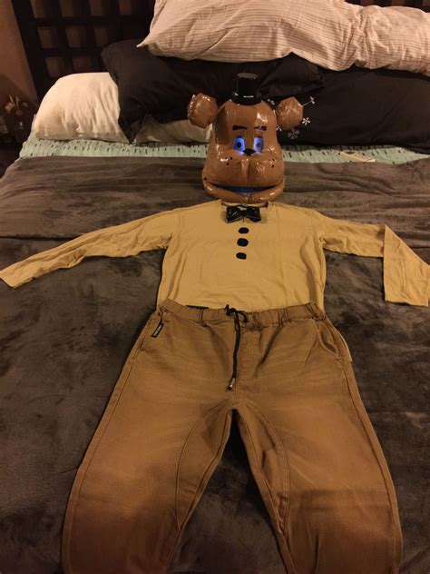 Full freddy fazbear costume | Fnaf costume, Freddy costume, Diy ...