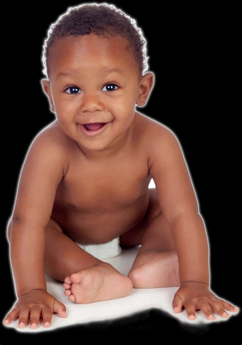 Download Smiling Babyin Diaper | Wallpapers.com