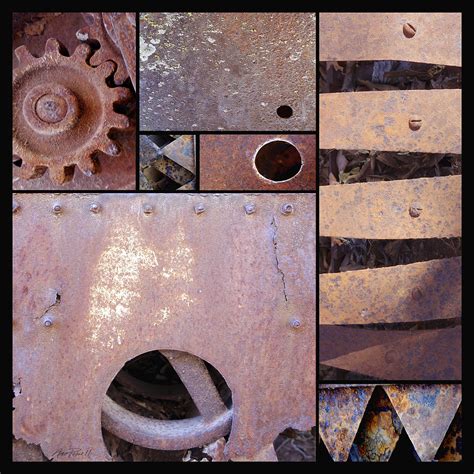 Rust and Metal Abstract Photograph by Ann Powell - Fine Art America