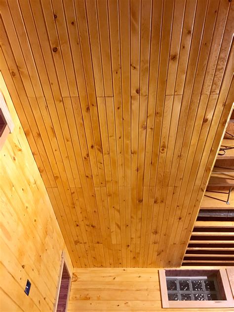 The Beauty Of Knotty Pine Ceilings - Ceiling Ideas