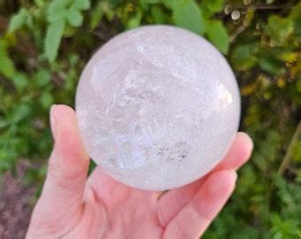 Smokey Quartz Crystal Sphere With Rainbows, 2.2 56mm and 312g, With FREE SHIPPING - Etsy