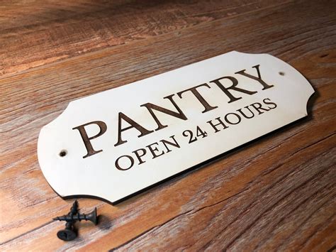 Pantry Decor Pantry Sign Pantry Snacks Pantry Lovers Sign | Etsy