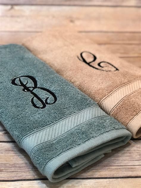 Monogrammed Towels