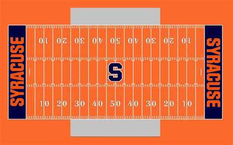 Syracuse all Orange football Field by Chenglor55 on DeviantArt