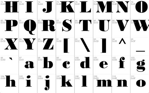 Bodoni MT Black Windows font - free for Personal