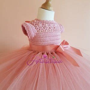 Crochet tutu dress pattern tutu dress pattern crochet yoke | Etsy Tutu ...