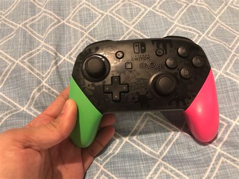 Nintendo Switch Pro Controller (Splatoon 2 Edition), Toys & Games ...