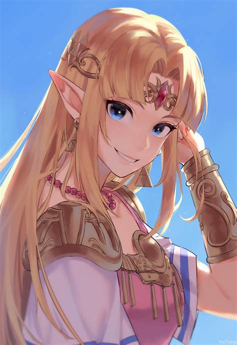 Princess Zelda, by Liyuchen1126 | Princess zelda art, Zelda anime, Zelda art