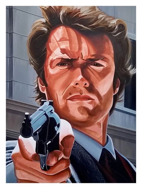 Clint Eastwood Dirty Harry 12 x 16 Pop Art Print | Etsy