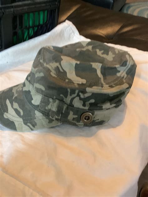 Cadet Military Army Camo Camouflage Cap Hat - Gem