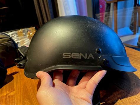 Sena Calvalry Helmet XXL with Integrated Sena, Motorcycles, Motorcycle Accessories on Carousell