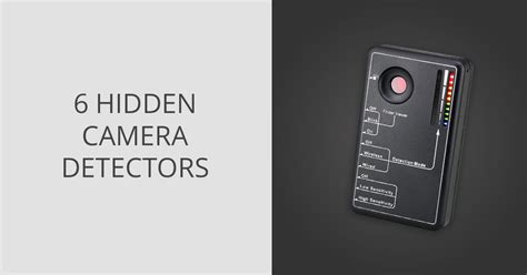 5 Best Hidden Camera Detectors in 2024